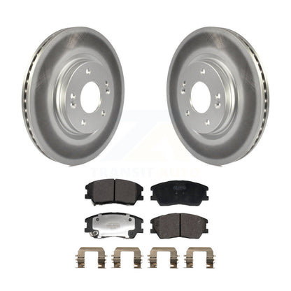 Coated Disc Rotors and Semi-Metallic Brake Pads Kit-KGF-103016 - Kit.bestparts.ca