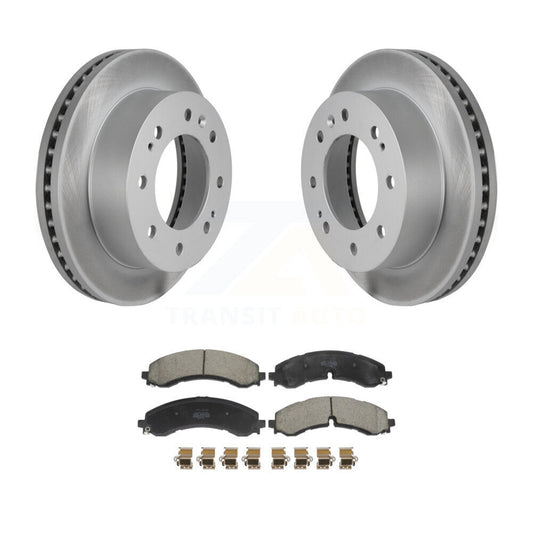 Coated Disc Rotors and Semi-Metallic Brake Pads Kit-KGF-103017 - Kit.bestparts.ca