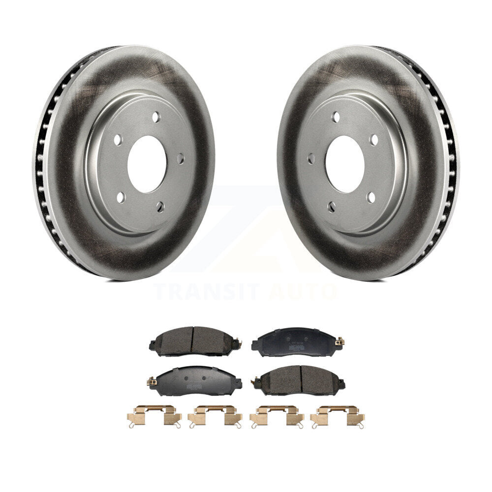 Coated Disc Rotors and Semi-Metallic Brake Pads Kit-KGF-103019 - Kit.bestparts.ca Kit.bestparts.ca