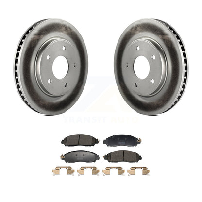 Coated Disc Rotors and Semi-Metallic Brake Pads Kit-KGF-103019 - Kit.bestparts.ca