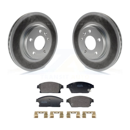 Coated Disc Rotors and Semi-Metallic Brake Pads Kit-KGF-103031 - Kit.bestparts.ca