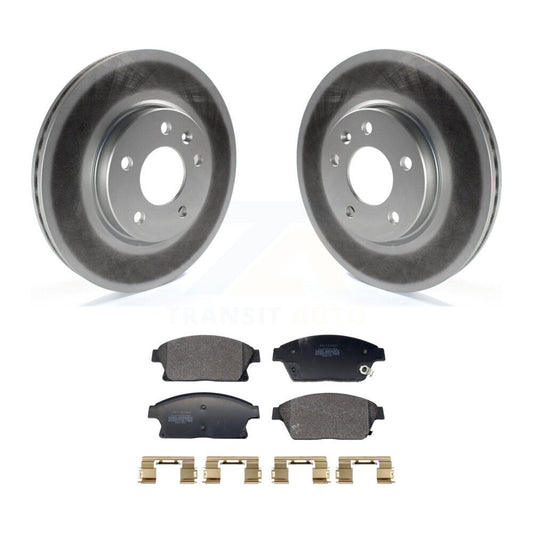 Coated Disc Rotors and Semi-Metallic Brake Pads Kit-KGF-103031 - Kit.bestparts.ca