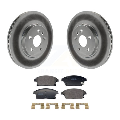 Coated Disc Rotors and Semi-Metallic Brake Pads Kit-KGF-103032 - Kit.bestparts.ca