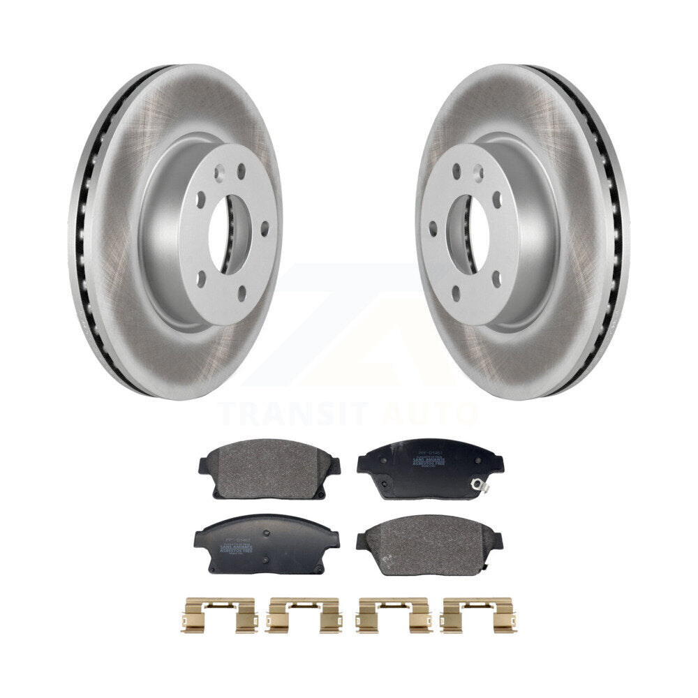 Coated Disc Rotors and Semi-Metallic Brake Pads Kit-KGF-103033 - Kit.bestparts.ca Kit.bestparts.ca