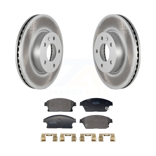 Coated Disc Rotors and Semi-Metallic Brake Pads Kit-KGF-103033 - Kit.bestparts.ca