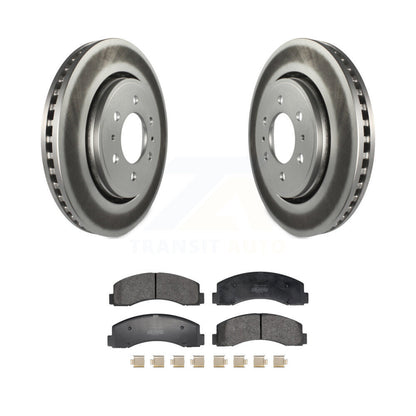 Coated Disc Rotors and Semi-Metallic Brake Pads Kit-KGF-103036 - Kit.bestparts.ca