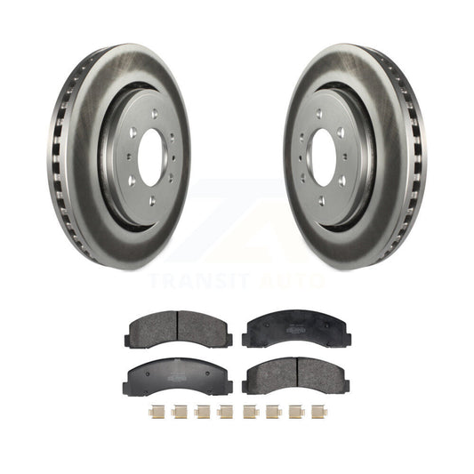 Coated Disc Rotors and Semi-Metallic Brake Pads Kit-KGF-103036 - Kit.bestparts.ca
