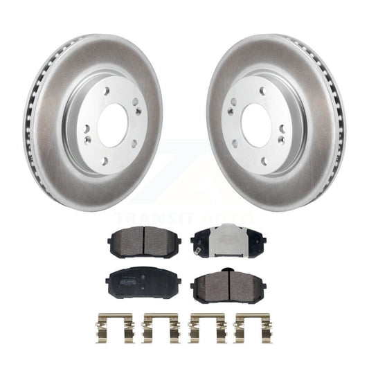 Disc Rotors and Semi-Metallic Brake Pads Kit-KGF-103038 - Kit.bestparts.ca