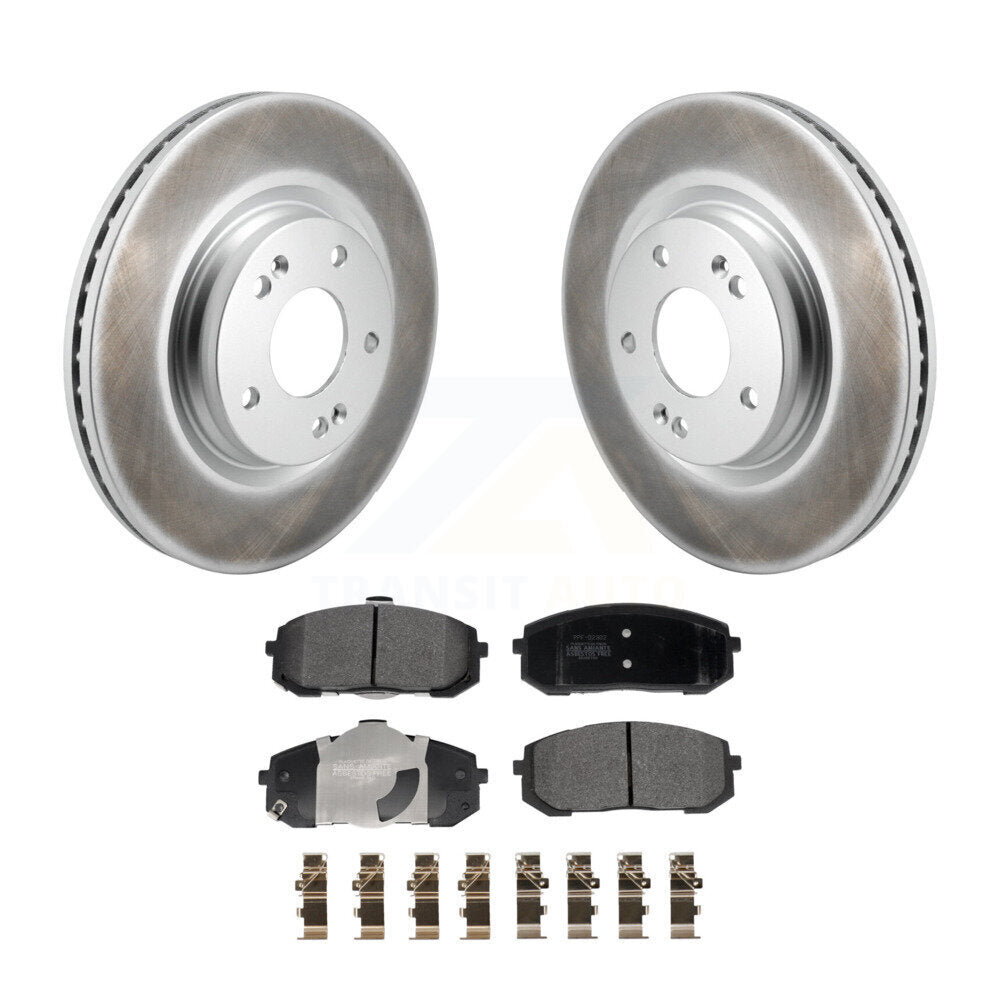 Disc Rotors and Semi-Metallic Brake Pads Kit-KGF-103039 - Kit.bestparts.ca