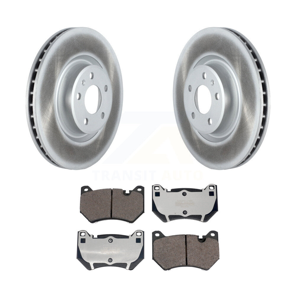 Coated Disc Rotors and Semi-Metallic Brake Pads Kit-KGF-103045 - Kit.bestparts.ca