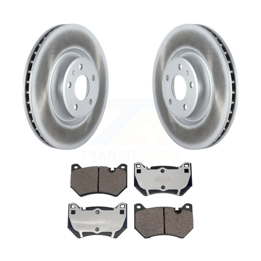 Coated Disc Rotors and Semi-Metallic Brake Pads Kit-KGF-103045 - Kit.bestparts.ca