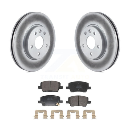 Coated Disc Rotors and Semi-Metallic Brake Pads Kit-KGF-103047 - Kit.bestparts.ca