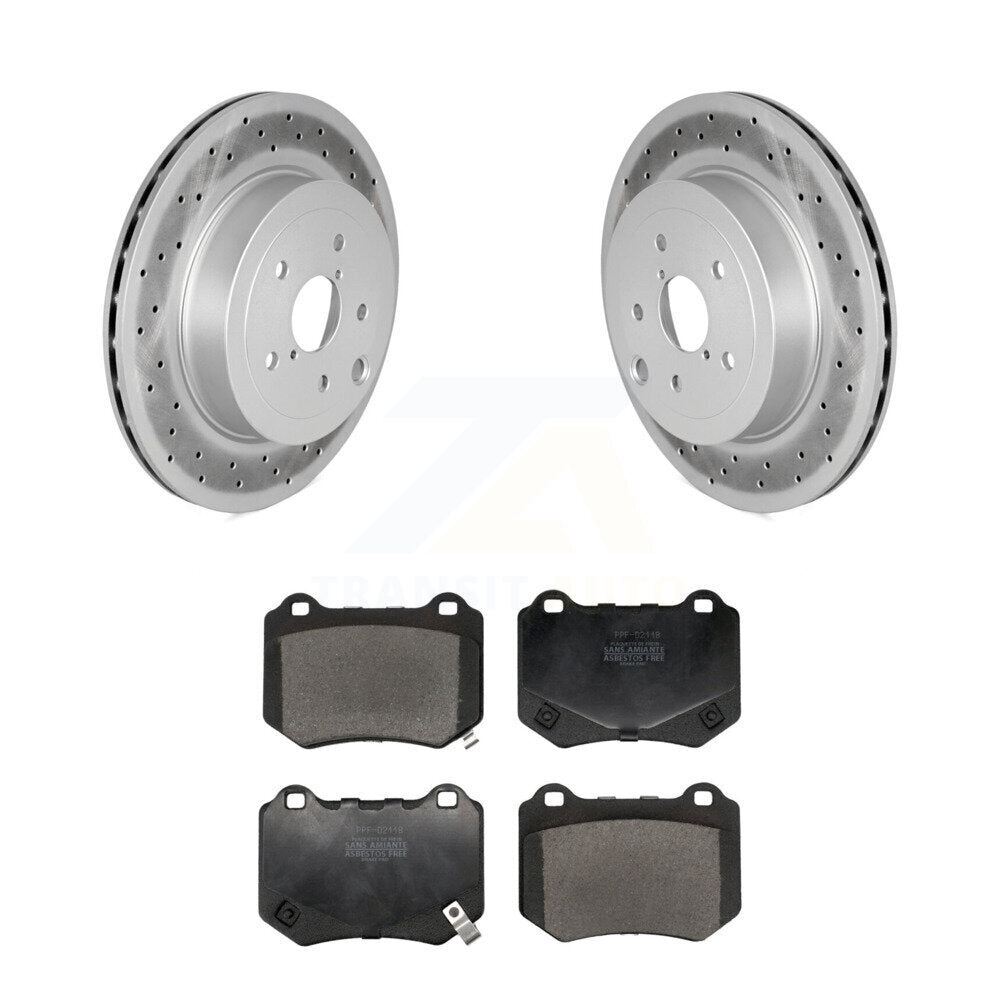 Disc Rotors and Semi-Metallic Brake Pads Kit-KGF-103051 - Kit.bestparts.ca