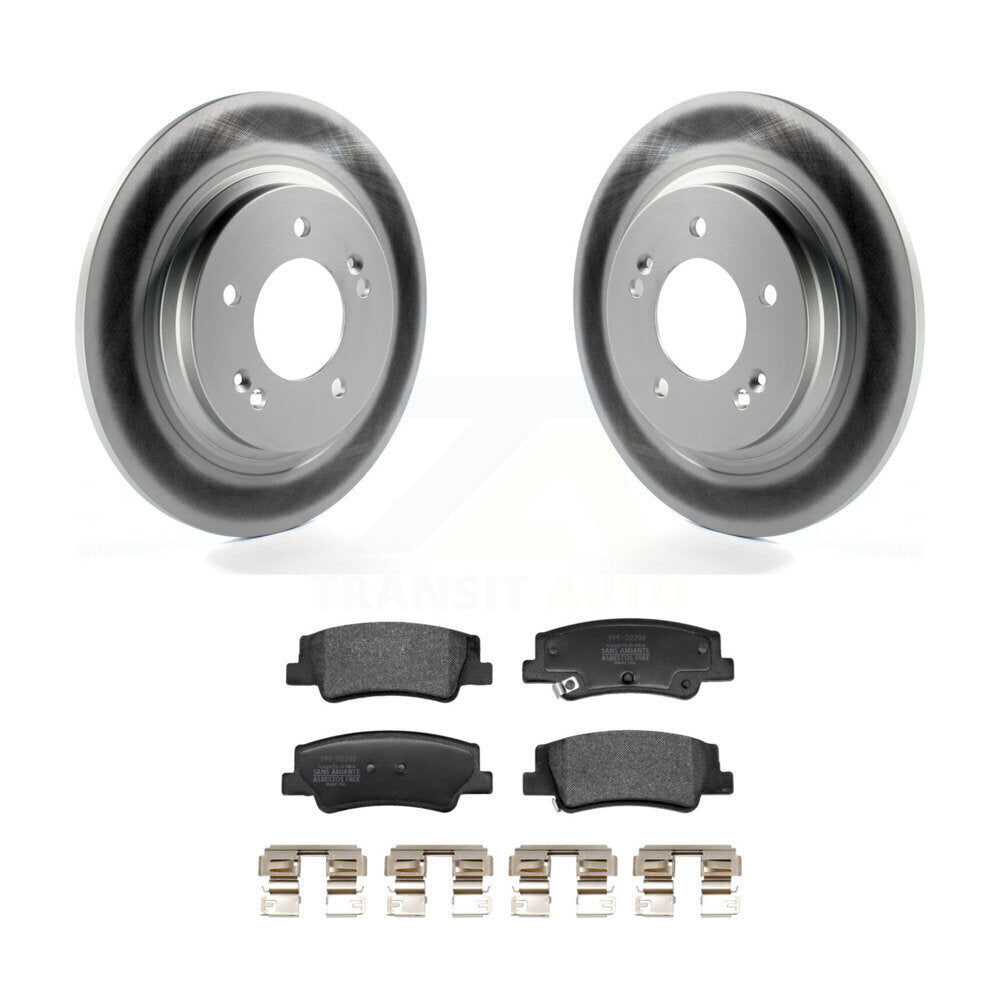 Coated Disc Rotors and Semi-Metallic Brake Pads Kit-KGF-103058 - Kit.bestparts.ca Kit.bestparts.ca