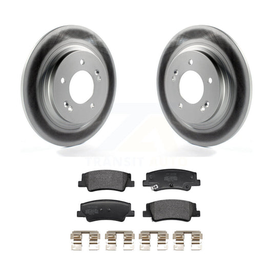 Coated Disc Rotors and Semi-Metallic Brake Pads Kit-KGF-103058 - Kit.bestparts.ca