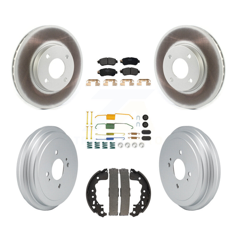coated disc rotors and semi metallic brake pads-kgf-103069 - Kit.bestparts.ca