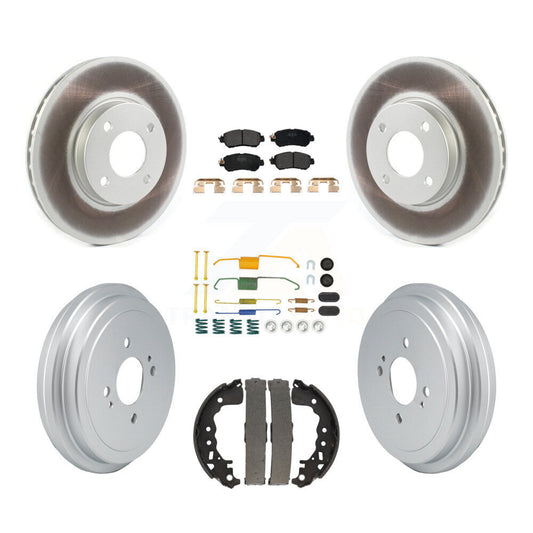 coated disc rotors and semi metallic brake pads-kgf-103069 - Kit.bestparts.ca