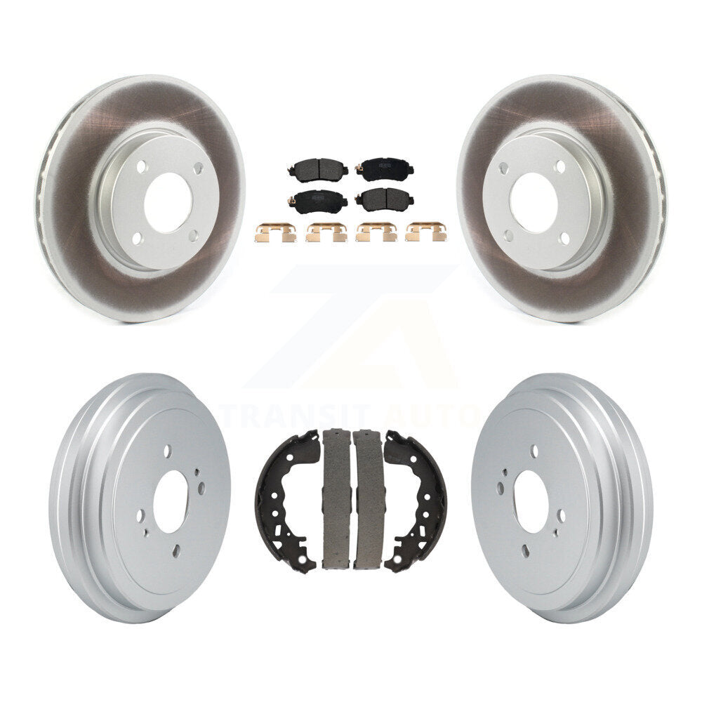 coated disc rotors and semi metallic brake pads-kgf-103075 - Kit.bestparts.ca