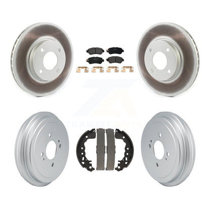 coated disc rotors and semi metallic brake pads-kgf-103075 - Kit.bestparts.ca