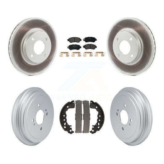 coated disc rotors and semi metallic brake pads-kgf-103075 - Kit.bestparts.ca