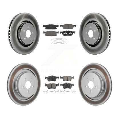 Coated Disc Rotors and Semi-Metallic Brake Pads Kit-KGF-103082 - Kit.bestparts.ca