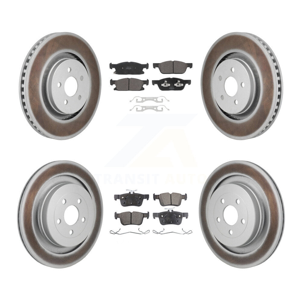 Disc Rotors and Semi-Metallic Brake Pads Kit-KGF-103083 - Kit.bestparts.ca Kit.bestparts.ca