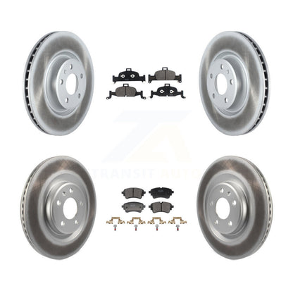 Disc Rotors and Semi-Metallic Brake Pads Kit-KGF-103089 - Kit.bestparts.ca