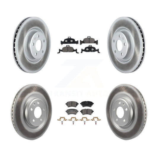 Disc Rotors and Semi-Metallic Brake Pads Kit-KGF-103089 - Kit.bestparts.ca