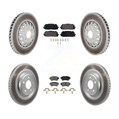 Coated Disc Rotors and Semi-Metallic Brake Pads Kit-KGF-103090 - Kit.bestparts.ca