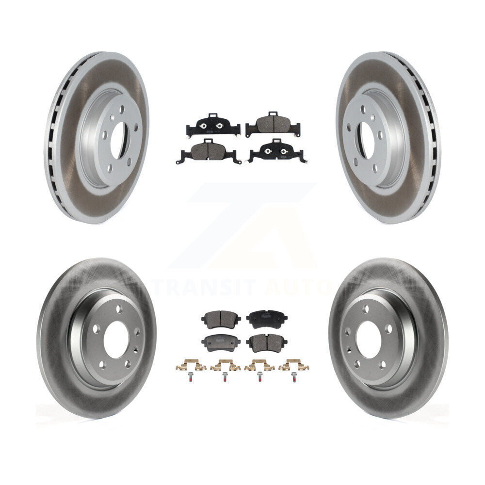 Coated Disc Rotors and Semi-Metallic Brake Pads Kit-KGF-103091 - Kit.bestparts.ca