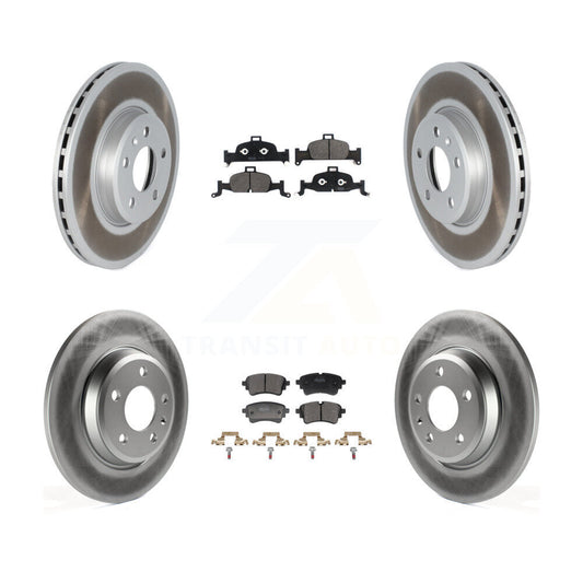 Coated Disc Rotors and Semi-Metallic Brake Pads Kit-KGF-103091 - Kit.bestparts.ca