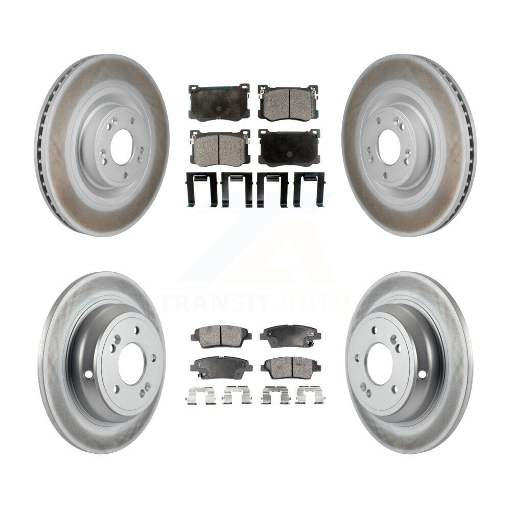 coated disc rotors and semi metallic brake pads-kgf-103095 - Kit.bestparts.ca Kit.bestparts.ca