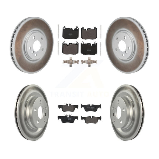 Coated Disc Rotors and Semi-Metallic Brake Pads Kit-KGF-103111 - Kit.bestparts.ca