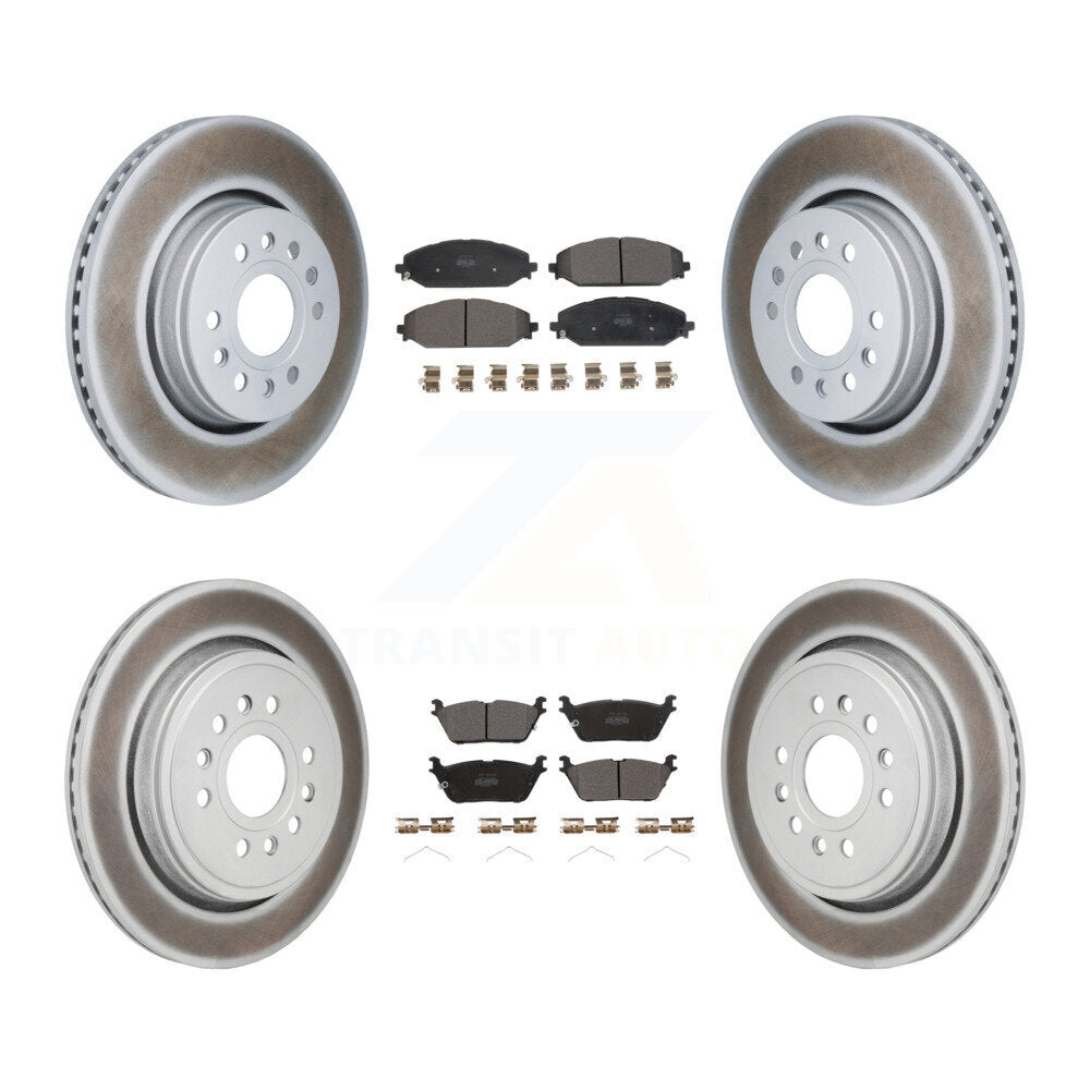 Disc Rotors and Semi-Metallic Brake Pads Kit-KGF-103112 - Kit.bestparts.ca