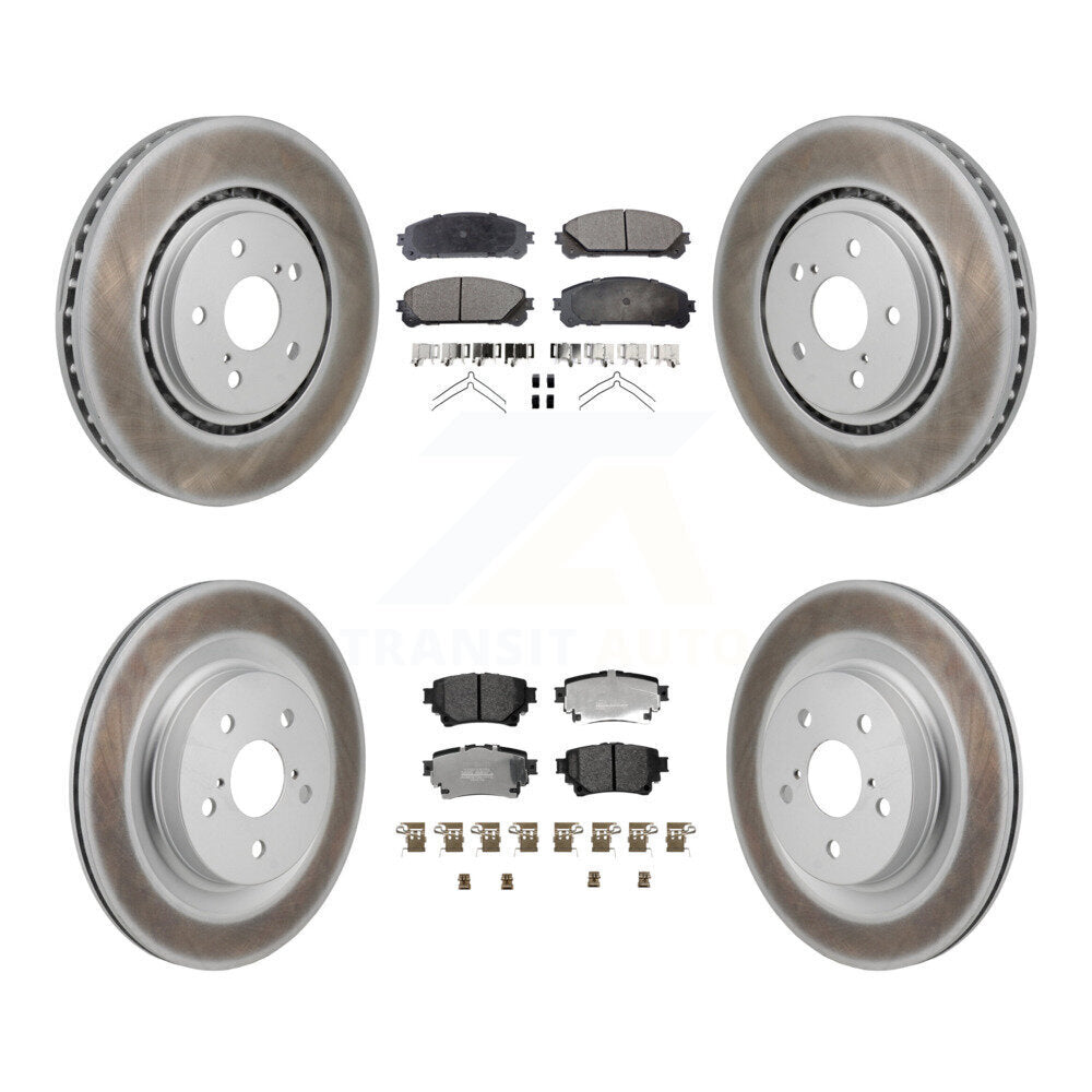 Disc Rotors and Semi-Metallic Brake Pads Kit-KGF-103115 - Kit.bestparts.ca Kit.bestparts.ca