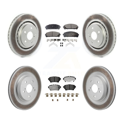 Coated Disc Rotors and Semi-Metallic Brake Pads Kit-KGF-103117 - Kit.bestparts.ca