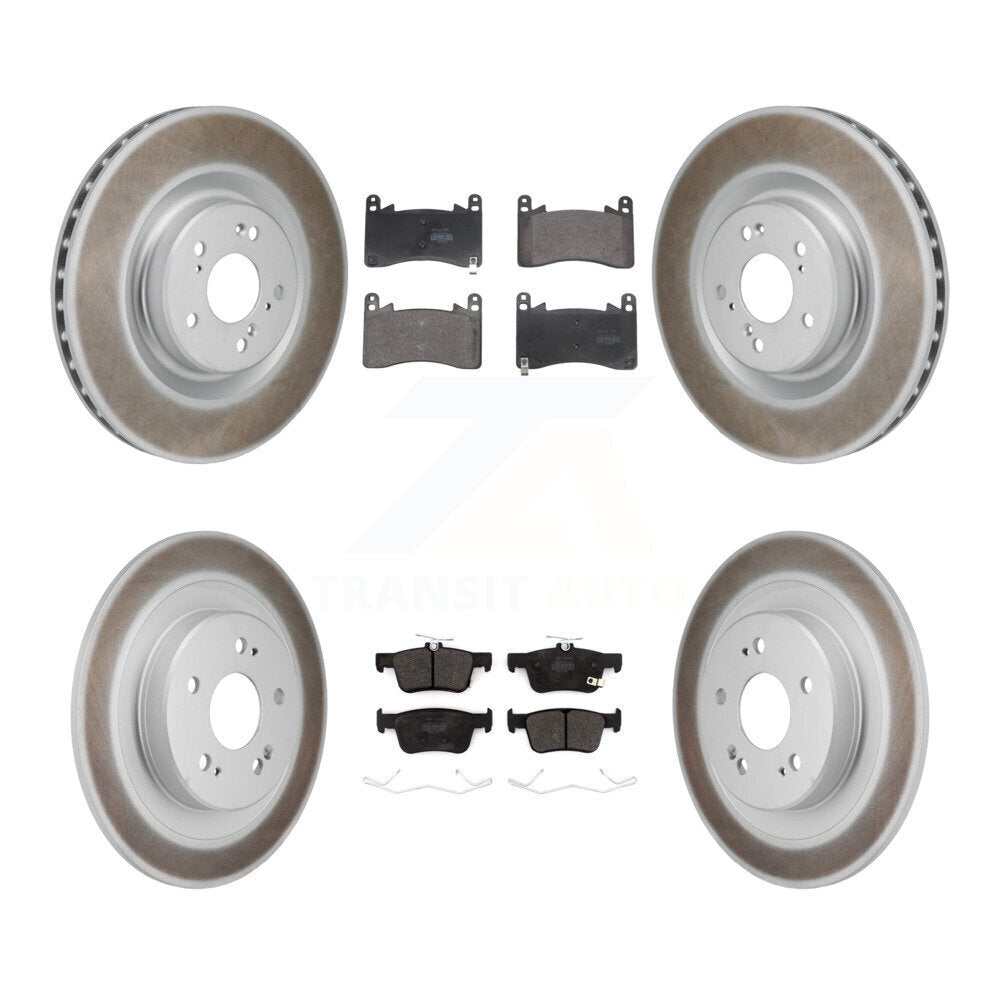 Disc Rotors and Semi-Metallic Brake Pads Kit-KGF-103119 - Kit.bestparts.ca