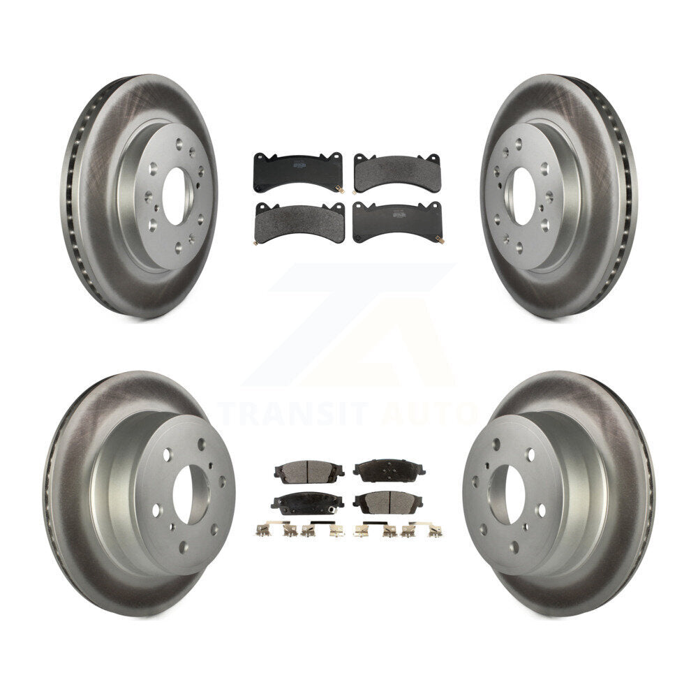 Disc Rotors and Semi-Metallic Brake Pads Kit-KGF-103143 - Kit.bestparts.ca Kit.bestparts.ca