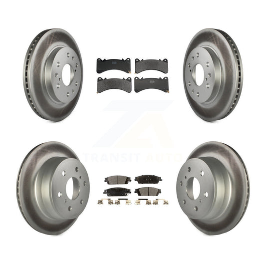 Disc Rotors and Semi-Metallic Brake Pads Kit-KGF-103143 - Kit.bestparts.ca