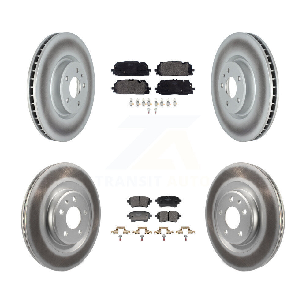 Coated Disc Rotors and Semi-Metallic Brake Pads Kit-KGF-103144 - Kit.bestparts.ca