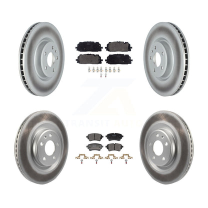 Coated Disc Rotors and Semi-Metallic Brake Pads Kit-KGF-103144 - Kit.bestparts.ca