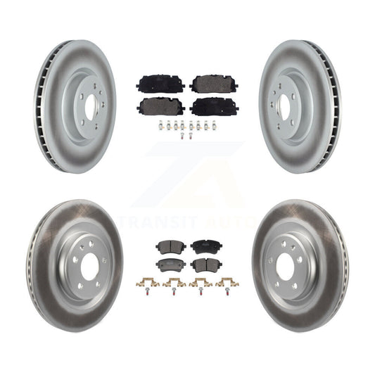 Coated Disc Rotors and Semi-Metallic Brake Pads Kit-KGF-103144 - Kit.bestparts.ca