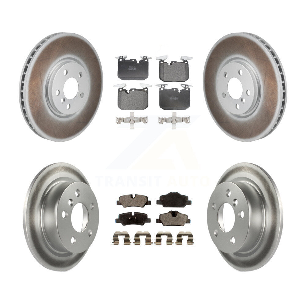 Coated Disc Rotors and Semi-Metallic Brake Pads Kit-KGF-103147 - Kit.bestparts.ca
