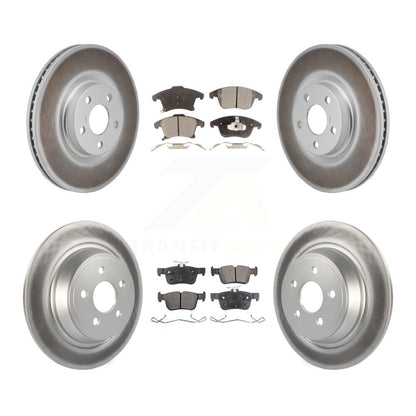 Coated Disc Rotors and Semi-Metallic Brake Pads Kit-KGF-103148 - Kit.bestparts.ca
