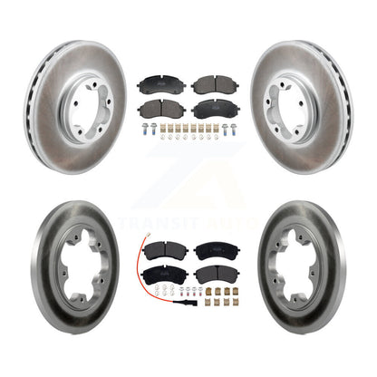 Coated Disc Rotors and Semi-Metallic Brake Pads Kit-KGF-103151 - Kit.bestparts.ca