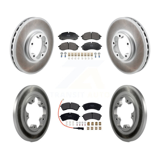 Coated Disc Rotors and Semi-Metallic Brake Pads Kit-KGF-103151 - Kit.bestparts.ca