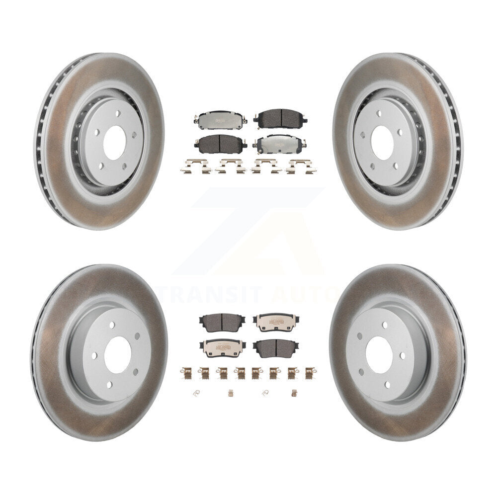 Disc Rotors and Semi-Metallic Brake Pads Kit-KGF-103154 - Kit.bestparts.ca