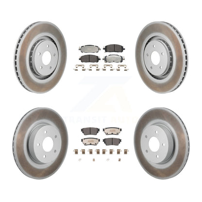 Disc Rotors and Semi-Metallic Brake Pads Kit-KGF-103154 - Kit.bestparts.ca