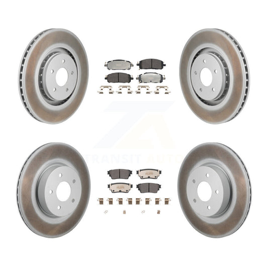Disc Rotors and Semi-Metallic Brake Pads Kit-KGF-103154 - Kit.bestparts.ca