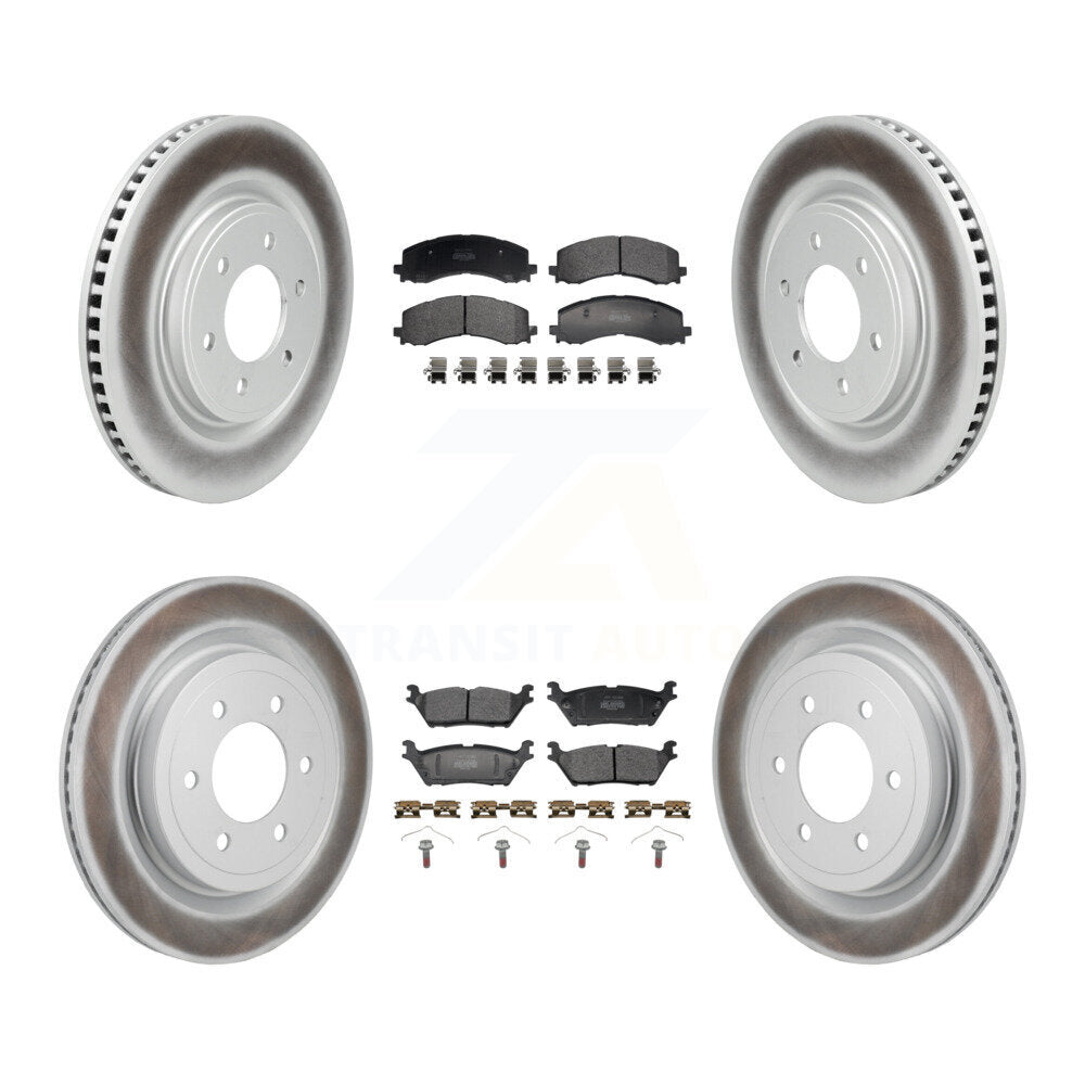 Disc Rotors and Semi-Metallic Brake Pads Kit-KGF-103156 - Kit.bestparts.ca Kit.bestparts.ca